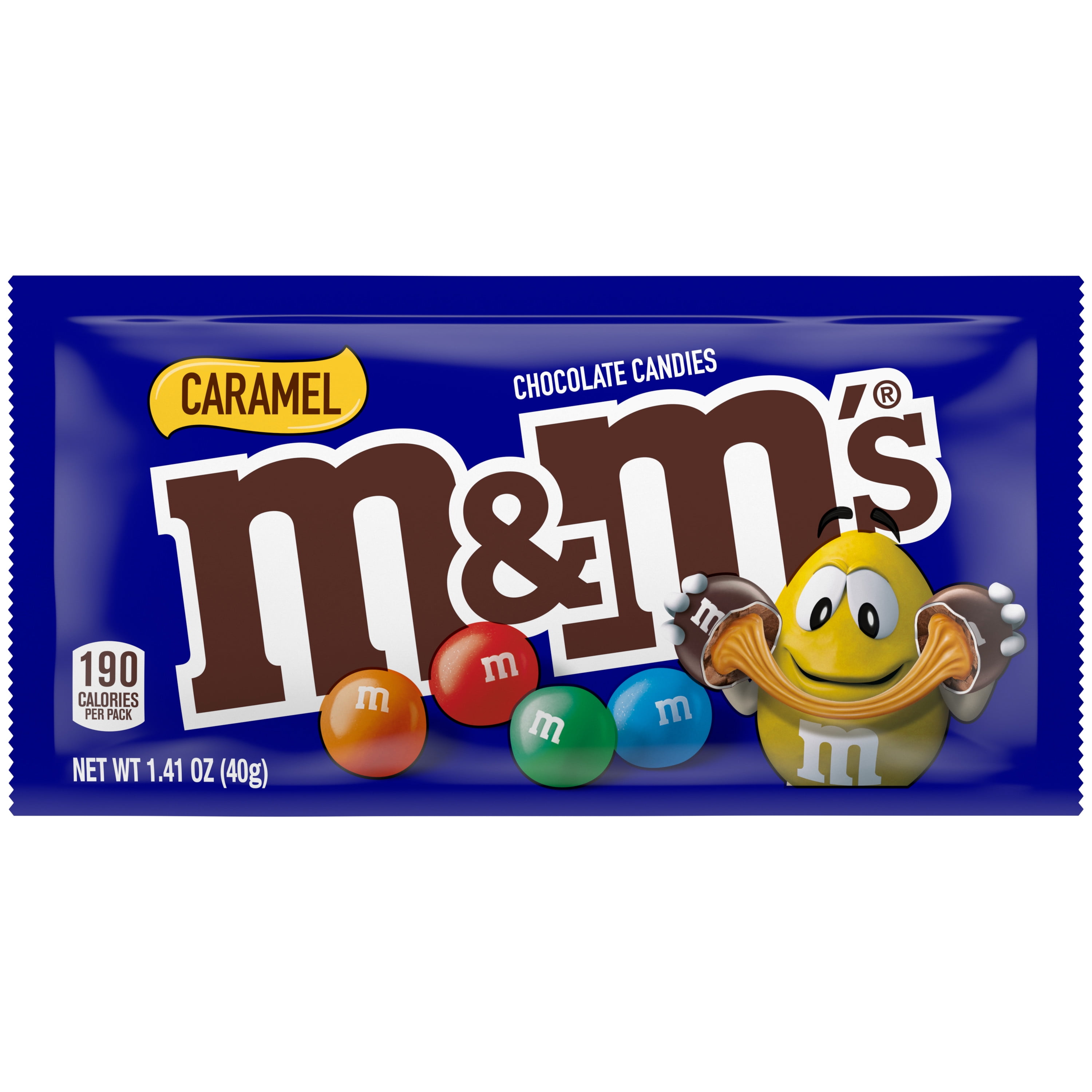 M&M's Caramel Milk Chocolate Candy, Share Size, Soft & Chewy