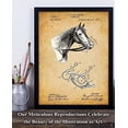 thumbnail image 2 of Horse Bridle Bit - 11x14 Unframed Patent Print - Great Gift for Horse Lovers, Equestrians, Horse Racing Fans and Country Decor, 2 of 6