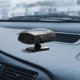 thumbnail image 1 of Ventilador de calefacción de coche 2 en 1 Viento fuerte, Refrigeración por calefacción, Desempañador de parabrisas, Demister Encendedor de cigarrillos Cubierta protectora gris 12V Macarena Calentador de coche portátil, 1 of 7
