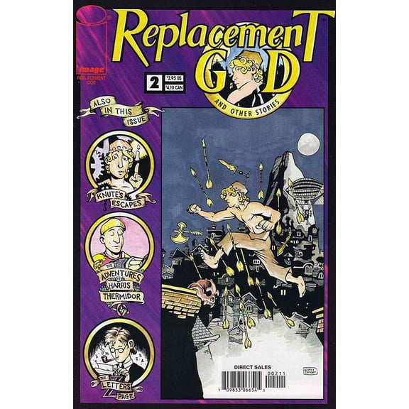 Replacement God and Other Stories, The #2 VF ; Image Comic Book