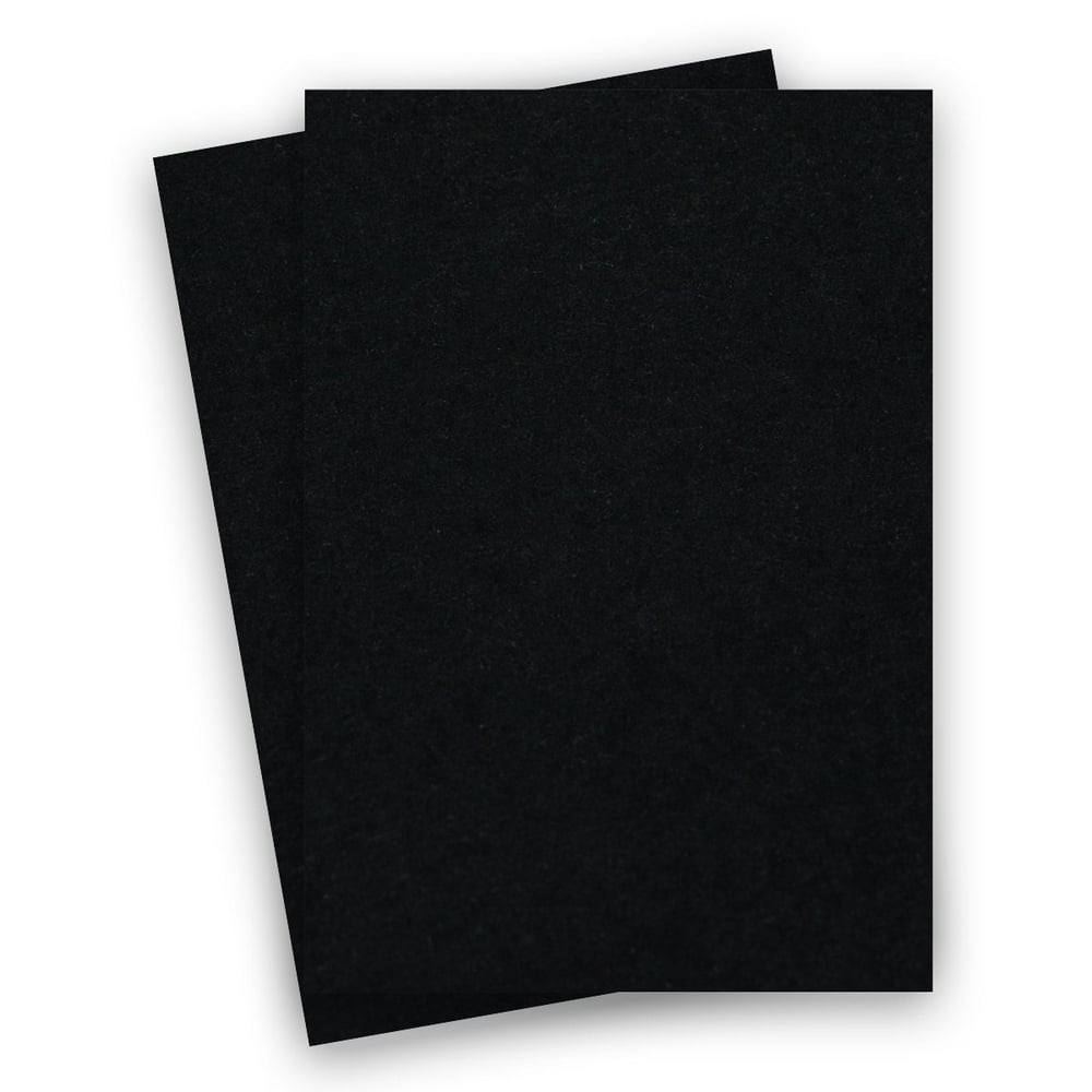 Basics BLACK 8.5X14 (Legal) Paper 80C Cardstock 100 PK Quality 81
