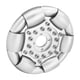 thumbnail image 1 of Rueda Omni única, Capacidad De Carga De 20 Kg Plata aleación De Aluminio De Aluminio Corre Suavemente 127 Mm De Aluminio Omni Rueda Omni Para Balance Balance 14210, 1 of 7