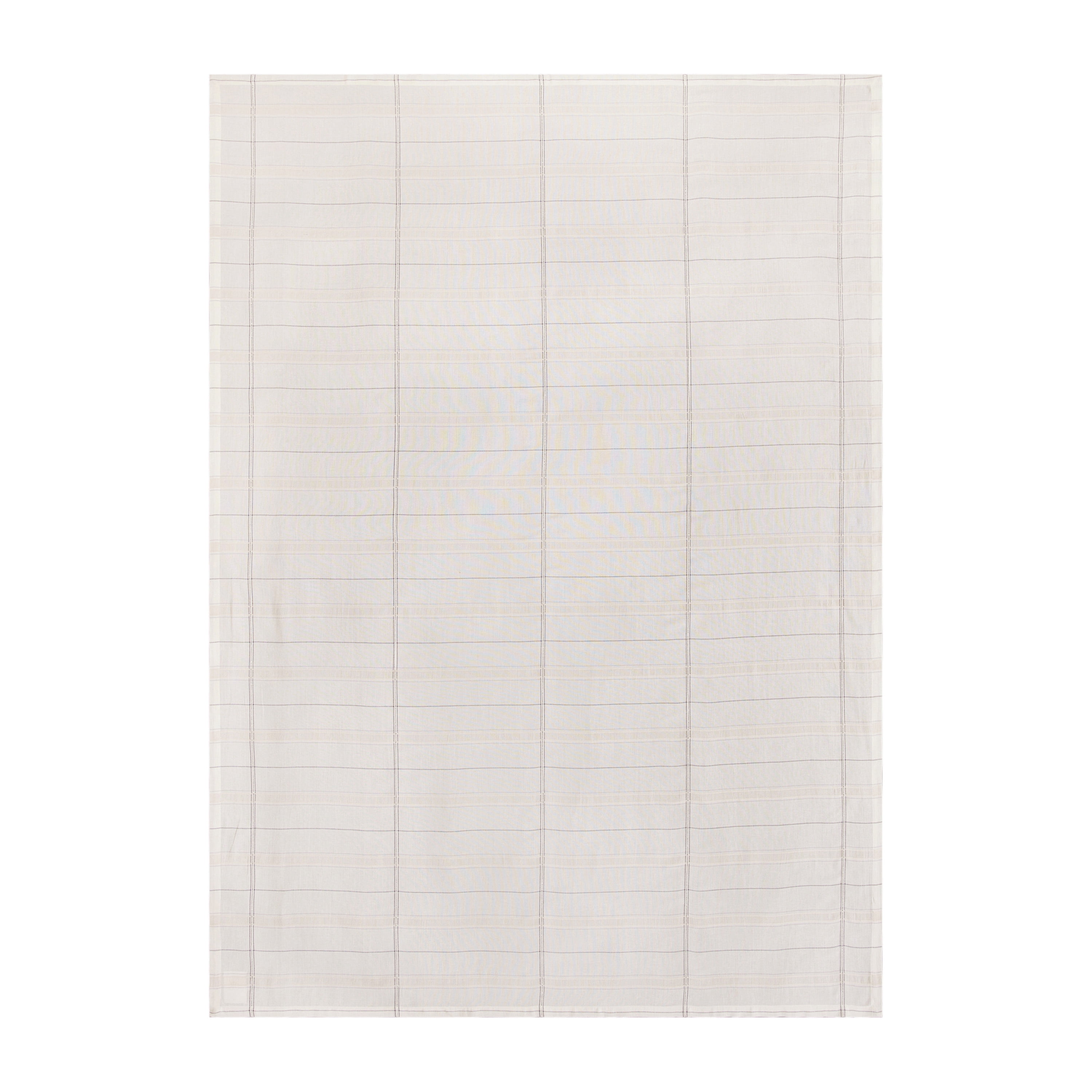 Better Homes & Gardens Silver Tuesday Plaid Tablecloth, 60 in x 84 in, Cotton & Polyester Blend