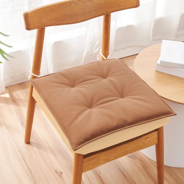 Fiudx Liquidación de ahorros de verano Cojín de tela de tecnología, cojín Universal para silla sedentaria de oficina, cojín para asiento de estudiante, cojín grueso, cojín antideslizante