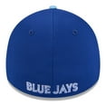 thumbnail image 4 of Men's New Era  White/Light Blue Toronto Blue Jays 2025 Spring Training 39THIRTY Flex Hat, 4 of 6