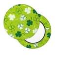 thumbnail image 2 of Bingfone13 inch Padded Round Bar Stool Cover Cushion with Elastic Fabric Round Chair Seat - St Patrick's Day7, 2 of 7