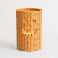 thumbnail image 5 of Yashow Elite Woven Pumpkin Cylinder Decoration 10 inch, Rustic Fall Home Table Centerpiece, Farmhouse Autumn Decor, Halloween Festival Ornament for Mantel Entryway, 5 of 6