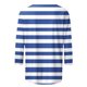 thumbnail image 4 of Fiudx Camisas para Mujer Blusa Suelta Estampada con Cuello Redondo y Manga 3/4 para Mujer, 4 of 5
