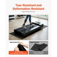 thumbnail image 3 of KFFKFF Treadmill Mat for Carpet Floor, 1/4" Thick, 36" x 78" Exercise Equipment Mat for Treadmills, Elliptical, Rowing Machine, High Density PVC Floor Protector, 3 of 9