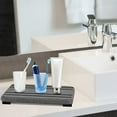 thumbnail image 4 of PEACNNG Kitchen Gadgets Rack Large Absorbent Stone Tray  3 Pack Dry And Tidy Diatomaceous Earth Stone Sink Tray  Instant Dry Sink  Sponge Hand Soap Holder A, 4 of 4