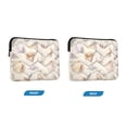 thumbnail image 7 of FORMRS 15"-15.6" Laptop Sleeve Protective Case Soft Carrying Quilted Computer Bag Cover, Colorful Watercolor Seashells, 7 of 7