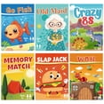 thumbnail image 1 of Juego de cartas Etyishe para niños: Go Fish, Old Maid, Memory Match, Slap Jack, Crazy 8s, War, 1 of 7
