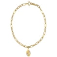 thumbnail image 1 of Pulsera de Oro 10K Horoz Colguije Divino Niño 18cm, 1 of 5