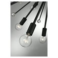 thumbnail image 3 of Matte Black 24 Light Chandelier from the Galea Collection, 3 of 3