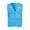 Sky Blue, variant on Unisex Mesh Breathable Fishing Vest Womens Multi Pockets Travel Hiking Waistcoat Jacket Adult Youth Mens Zipper Coat Yellow, XL