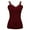 Burgundy, variant on Womens Lace Trim Camisoles - Navy