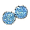 thumbnail image 2 of Pendientes Llamativos Sonducket Gotas acero inoxidable Joyería Fina Galvanoplastia Azul, 2 of 6