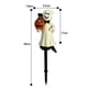thumbnail image 4 of Solar Estaca Fantasma Halloween LED Resina (sujeta Calabaza) Blanco, 4 of 8