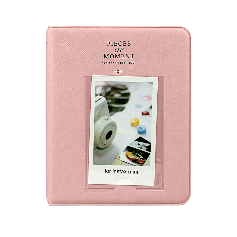 Fujifilm Instax Mini 11 Blush Pink Camera with Fuji Instant Film Twin Pack (20 Pictures) + Pink Case, Album, Stickers, and More Accessories Bundle