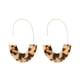 thumbnail image 4 of Jumpingount 1 par de aretes en forma de U con estampado de leopardo para niñas adolescentes Light Tortie tortuga ligera 5piezas Jumpingount CBP234266, 4 of 6