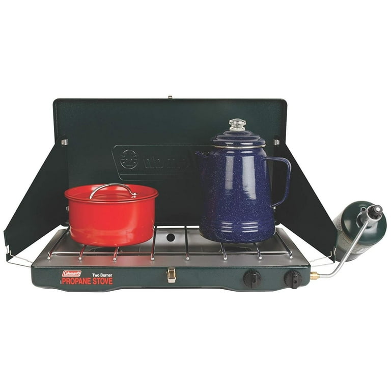 Coleman PerfectFlow 2-Burner Propane Camp Stove - Bender Lumber Co.