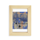 thumbnail image 1 of Impresionistas en un instante Escritorio de madera Arte Pintura 5x7 pies Marco de foto, 1 of 4
