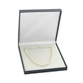 thumbnail image 4 of 10-11mm AAA Quality Round White Freshwater Cultured Pearl Necklace for Women in 16 Princess Length, 4 of 7