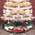 thumbnail image 4 of Christmas Train Electric Toys Christmas Tree Decoration Train Track Frame, 4 of 5