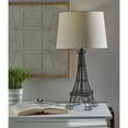 thumbnail image 3 of Simplee Adesso Eiffel 3-Way Switch Table Lamp with Fabric Drum Shade, 3 of 7