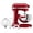 Empire Red, variant on Restored KitchenAid, Stand Mixer, 5.5 Quart Bowl-Lift, 11 Speeds, RKSM55, Variable Speed, Silver