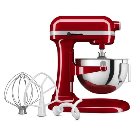 KitchenAid 5.5 Quart Bowl-Lift Stand Mixer - KSM55SXXXER - Empire Red