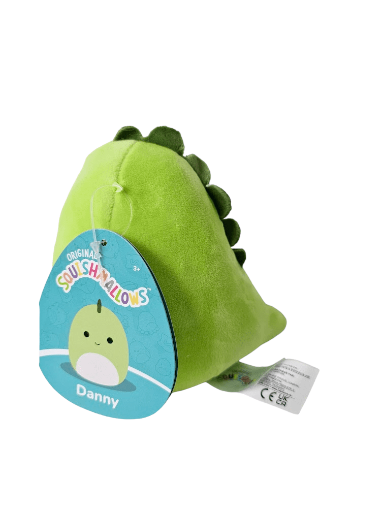 Squishmallow Official Kellyto 5 Inch Danny the Green Dinosaur