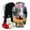#3 Train, variant on YATSKIA Train Funeral Urns for Human Ashes Adult Mother and Father, Large Memorial Urn for Ashes Adult Dad, (200 Cubic, Large 10 Inch)