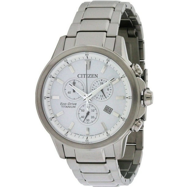 Citizen Men's Eco-Drive Titanium Ti + IP Watch AT2340-56A - Walmart.com