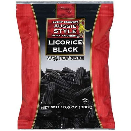 Lucky Country Soft Black Licorice, 10.6 Oz.