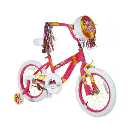 16" Dynacraft Girls Star Burst Bike with Custom Dipped Paint Finish