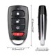 thumbnail image 5 of 433mhz Universal Garage Door Opener Remote Wireless Copy Key Fob Remote Control Duplicator For Automatic Gate Opener, 5 of 5