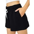 thumbnail image 3 of Coduop Women's Comfy Loose Sports Shorts Casual Elastic Waist Lightweight Gym Shorts Sweatpants, 3 of 7