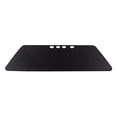 thumbnail image 5 of Miseno MCI53-4TM-78 33" Single Basin Drop In Cast Iron Kitchen Sink; Black, 5 of 6