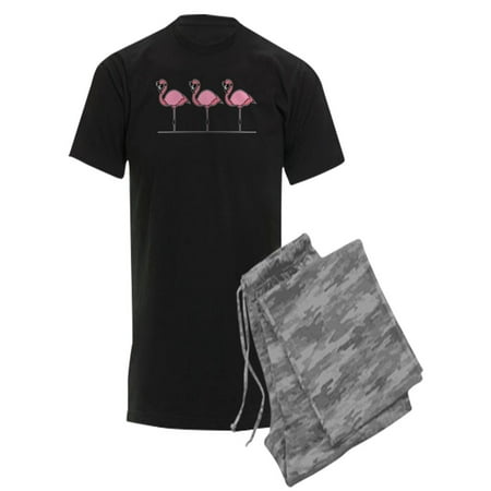 

CafePress - Cool Flamingos - Men s Dark Pajamas