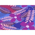 thumbnail image 1 of Ahgly Company Indoor Rectangle Patterned Crocus Purple Area Rugs, 7' x 9', 1 of 6