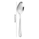 thumbnail image 3 of cpengpj 304 Stainless Steel Commercial Serving Spoon, Heavy Duty, Heat Resistant for Restaurant, Buffet, Salad, Dishwasher Safe, 3 of 6