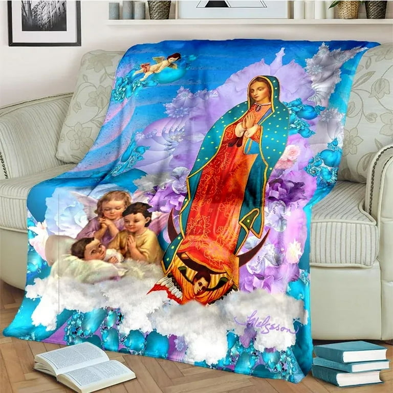 Our lady of guadalupe blanket walmart hotsell