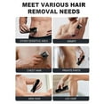 thumbnail image 2 of 600mAh Rechargeable Electric Shaver With LCD Display Ergonomic Handle Portable Body Groomer For Underarms Face Legs, 2 of 11