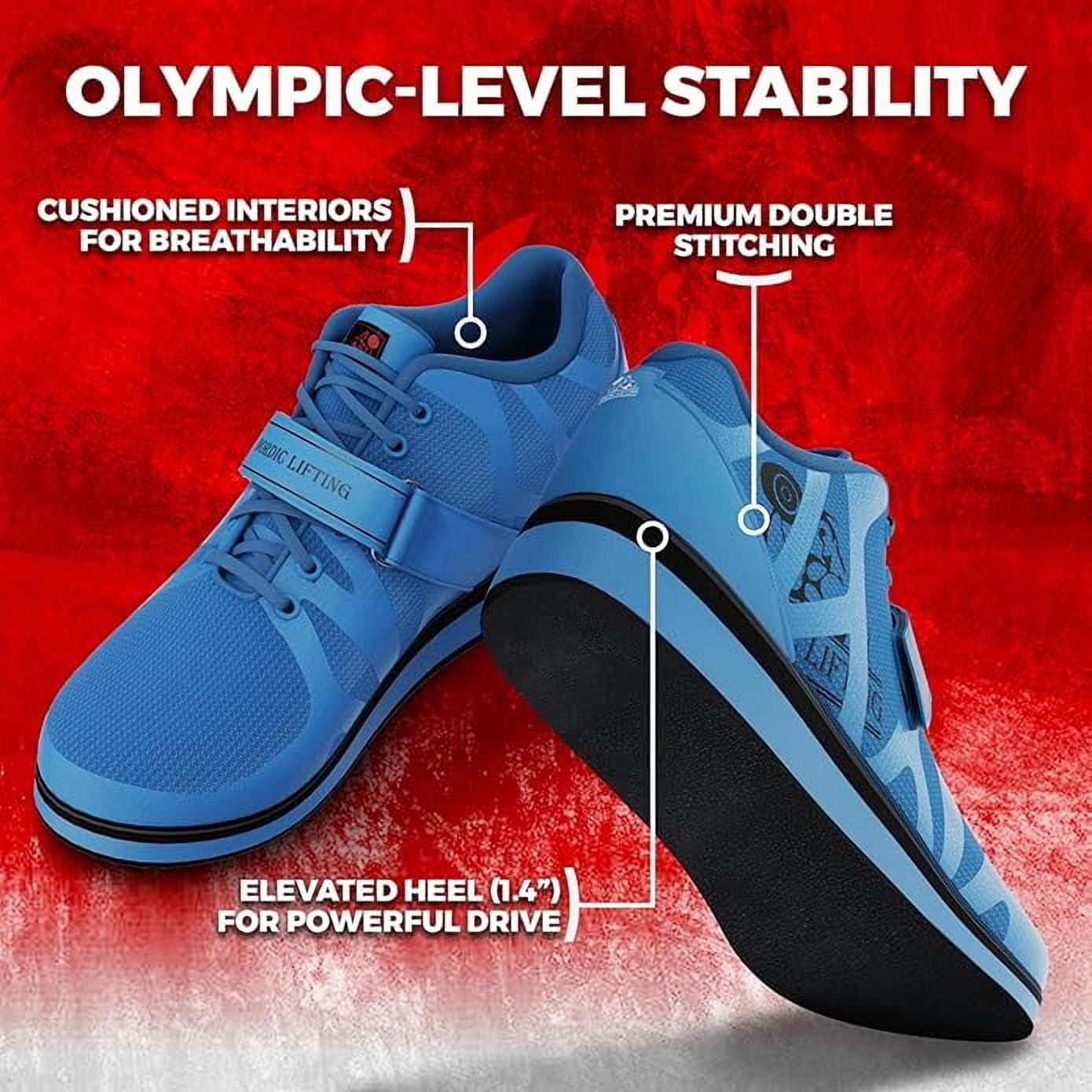 Nordic Lifting Powerlifting Shoes, Blue, Size 7 - Walmart.com display picture 1