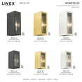 thumbnail image 6 of Livex Lighting - Winfield - 1 Light Small Outdoor ADA Wall Sconce In Nautical, 6 of 9
