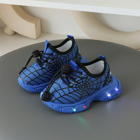 NEW Boys Spiderman Running Shoes  Casual Fashion Sports Shoes  Kids Soft Comfortable All-match Sneakers