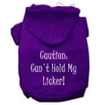 thumbnail image 6 of Pet, Dog  Cat Hoodie Screen Printed, "Can't Hold My Licker", 6 of 10