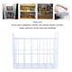 thumbnail image 3 of Cesta para refrigerador y Congelador, Construcción de Metal Resistente, Organizador para Refrigerador, Contenedor, Fácil Limpieza, Divisor de Almacenamiento para refrigeradores,, 3 of 7