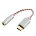 thumbnail image 1 of USB C to 3.5mm Audio Adapter Earphone Extension for PC USB C Devices Phones, 1 of 8
